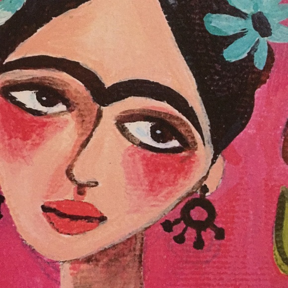 Reproduction - Frida Kahlo portrait by meloearth - Picture 2 of 3